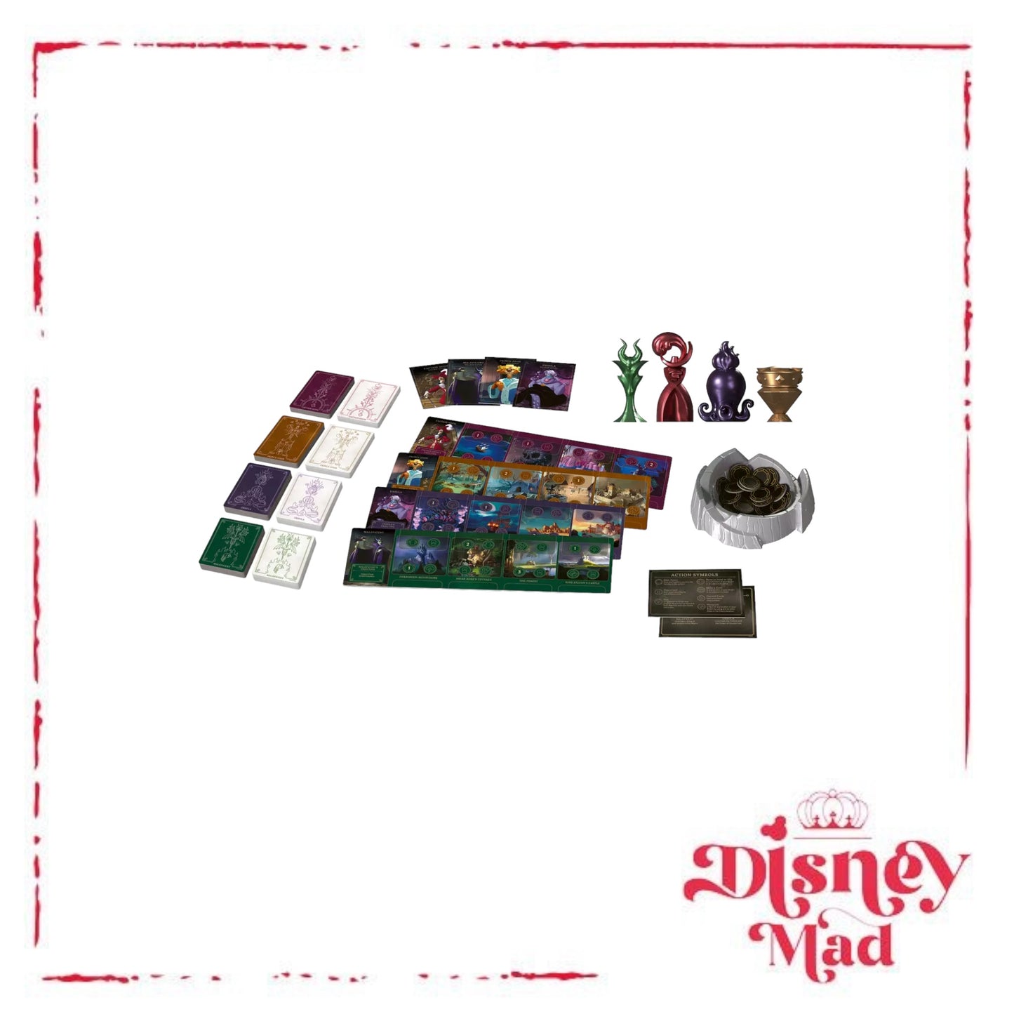 Ravensburger Disney Villainous Disney100 Game: The Introduction to Evil