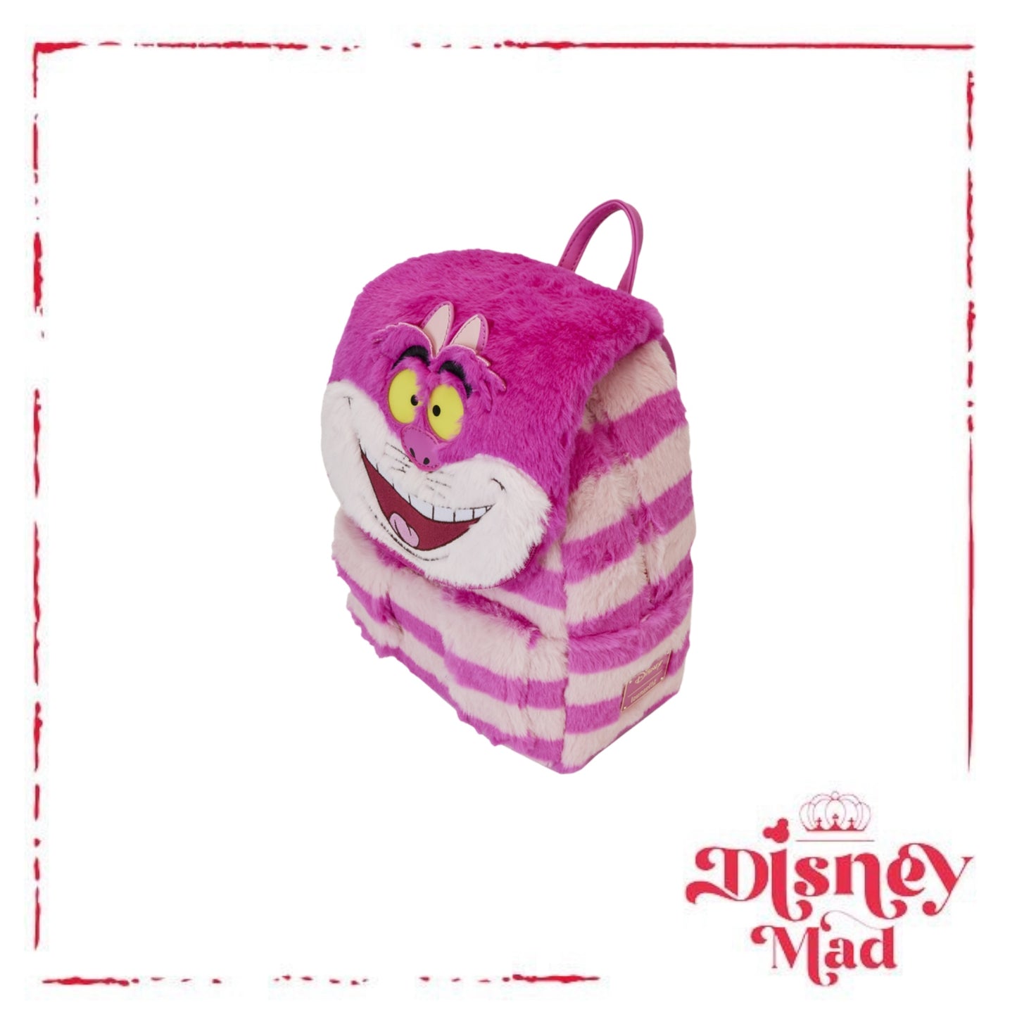 Alice In Wonderland Exclusive Cheshire Cat Plush Light Up Mini Backpack