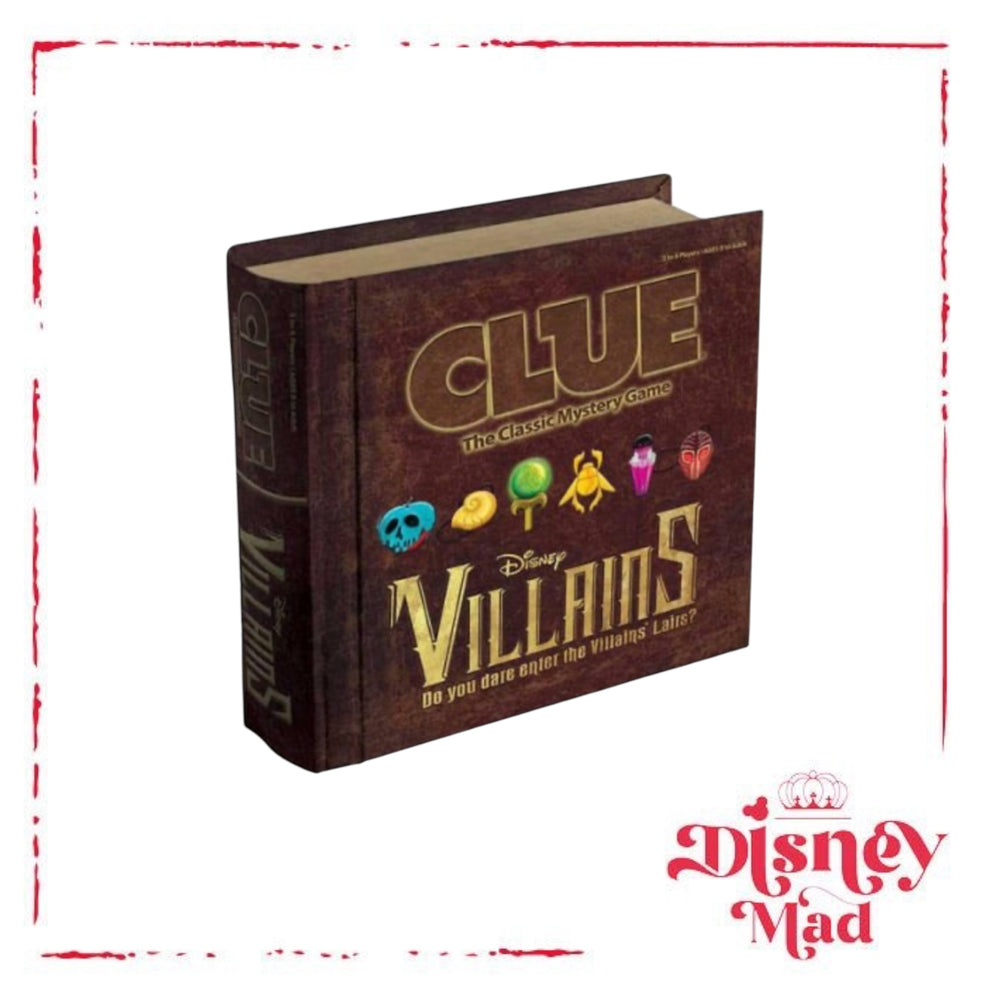 Disney Clue Game - Disney Villains - Disney Theme Park Edition – Disney ...