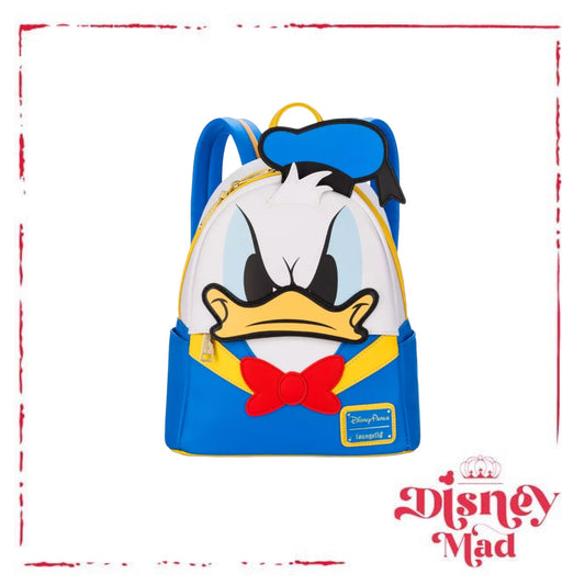 Donald Duck 90th Anniversary Colour Changing Loungefly Mini Backpack - Disney Parks