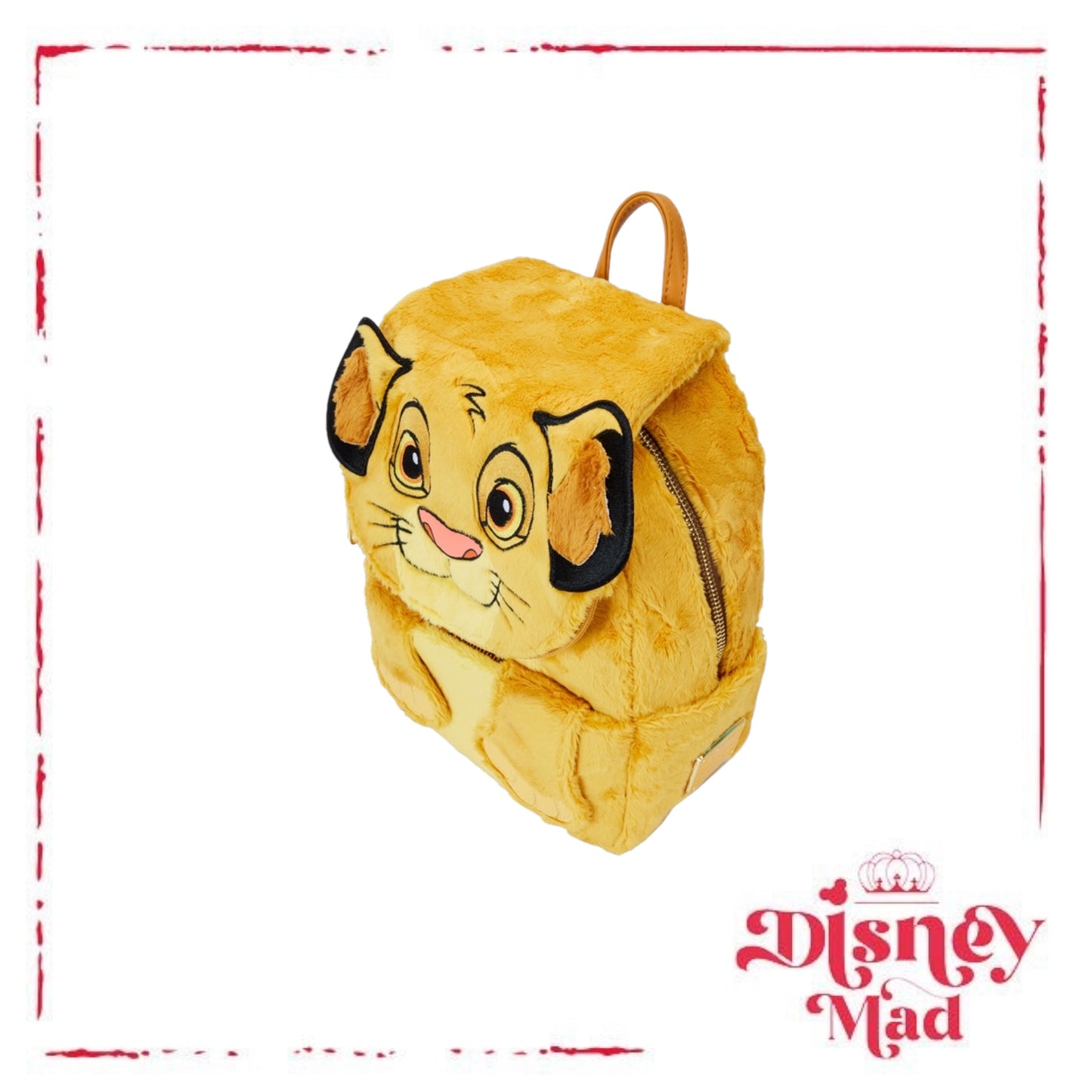 The Lion King Exclusive 30th Anniversary Simba Plush Cosplay Mini Backpack