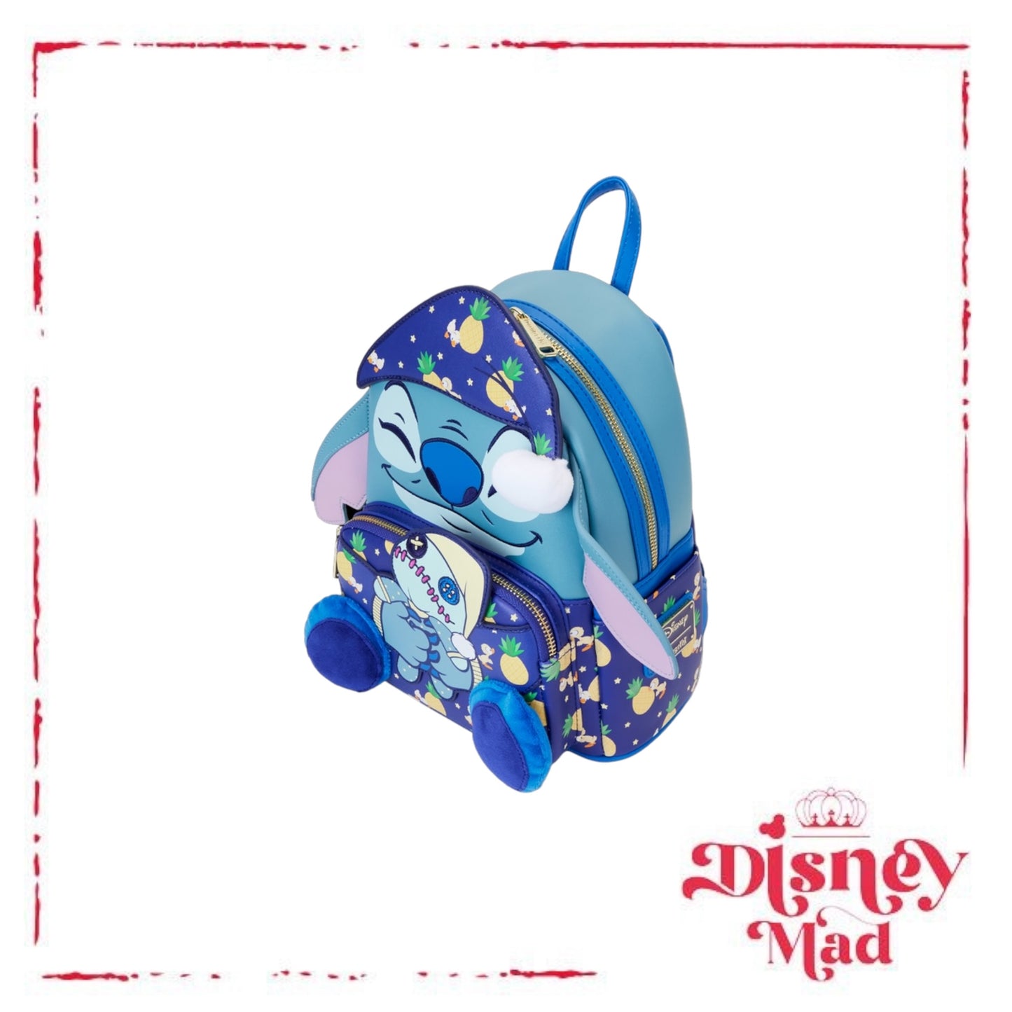 SDCC Limited Edition Bedtime Stitch Glow Mini Backpack