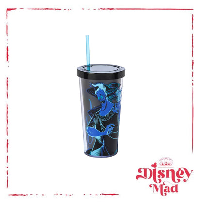 Hades Tumbler with Straw Hercules - Disney Parks