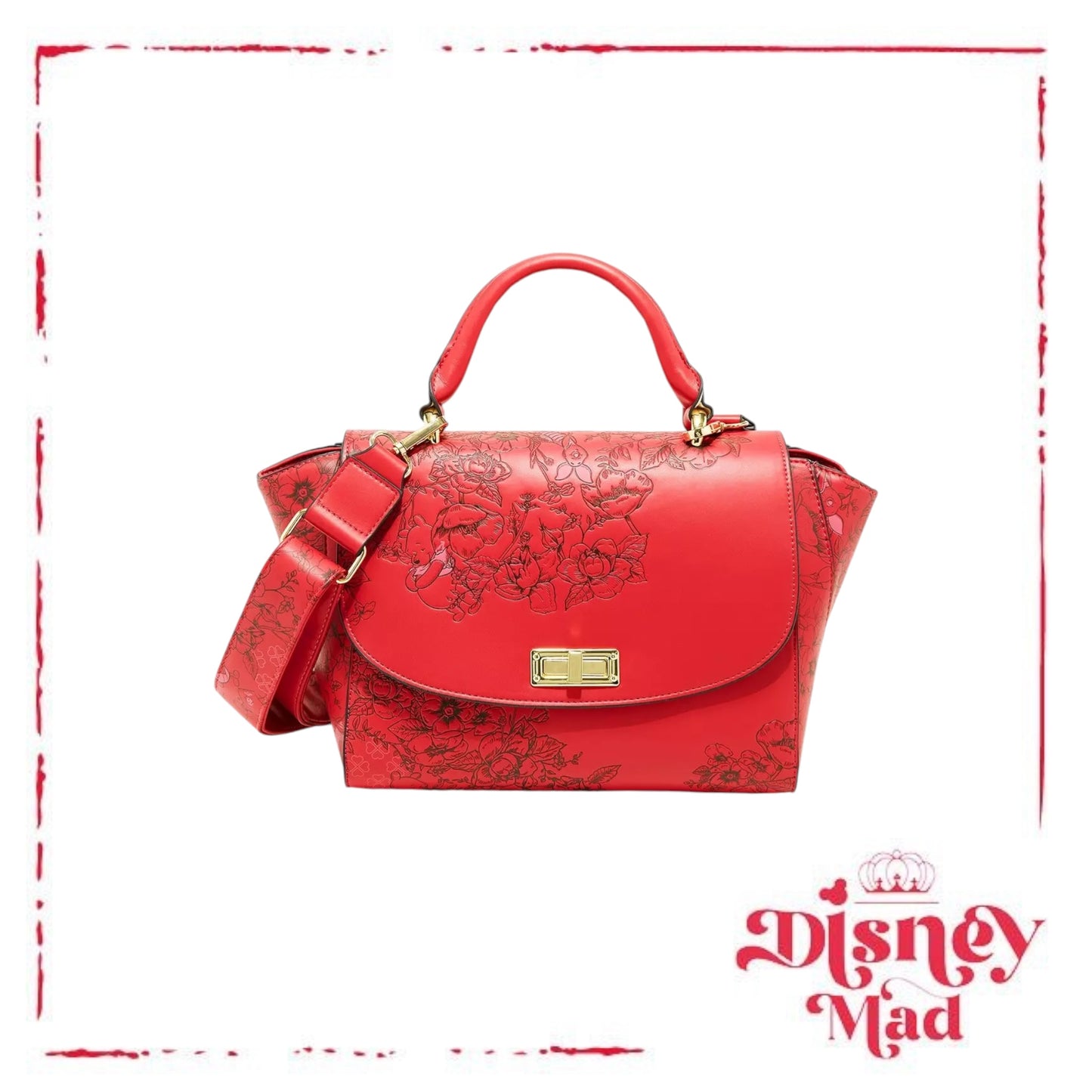 Loungefly Disney Winnie the Pooh Floral Handbag