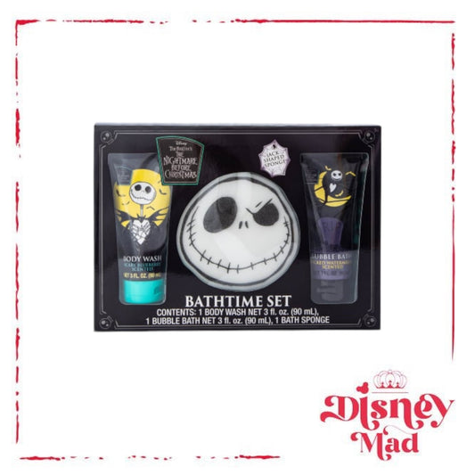 Jack Skellington Halloween Bathtime Set 3-Piece