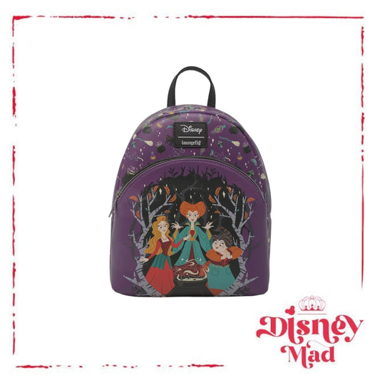 Loungefly Disney Hocus Pocus Sanderson Sisters Woods Mini Backpack