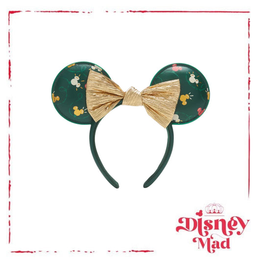 Mickey Mouse Icon Festive Lights Ears Headband - Disney Parks