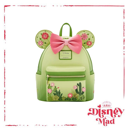 Loungefly Disney Minnie Mouse Cacti Ears Mini Backpack