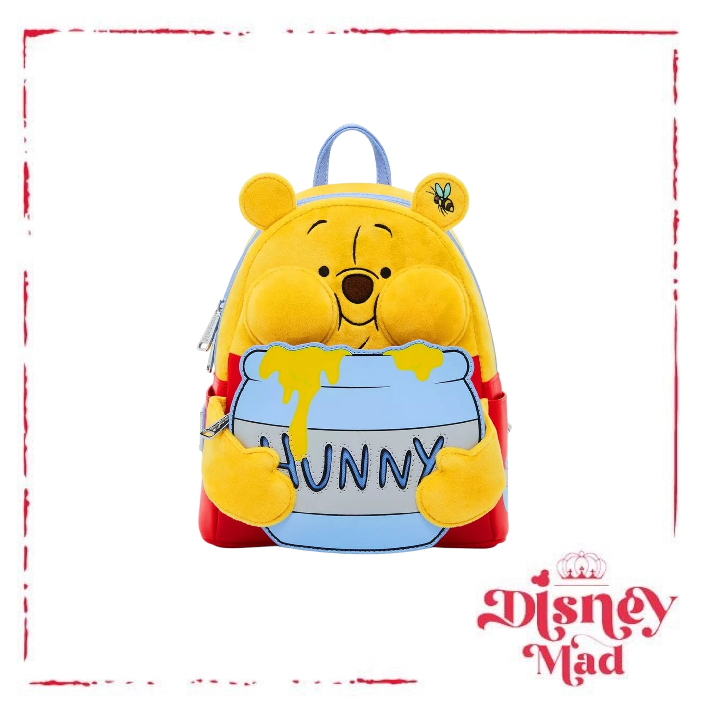 Loungefly Disney Winnie the Pooh Hunny Pooh Bear Figural Mini Backpack - BoxLunch Exclusive