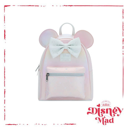 Loungefly Disney Minnie Mouse Pink Pearl Mini Backpack