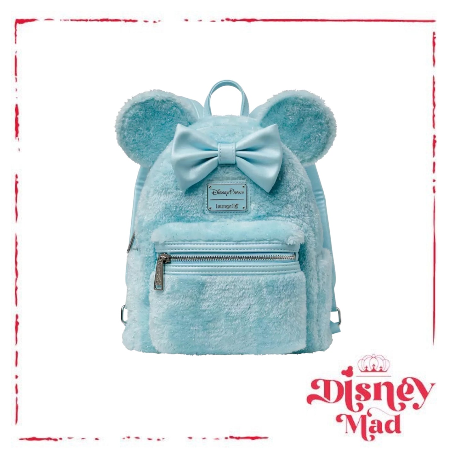 Minnie Mouse Plush Loungefly Mini Backpack - Disney Parks