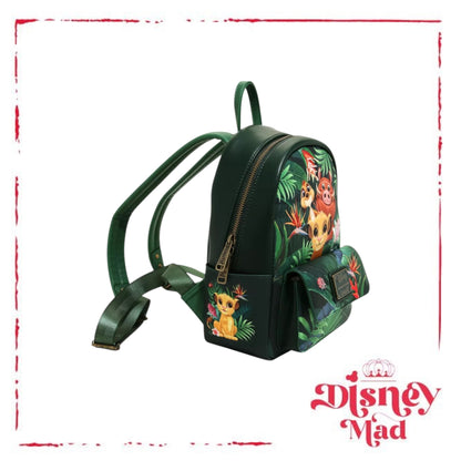 Loungefly Disney The Lion King Tropical Trio Mini Backpack