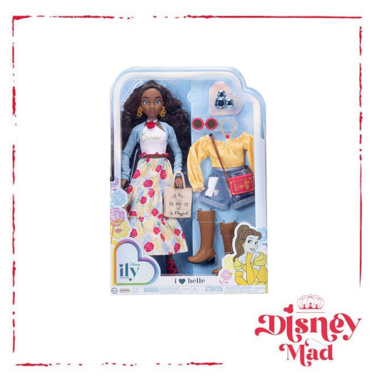 Disney ILY 4ever 12.5" Belle Doll Dark Brown Hair/Borown Eyes