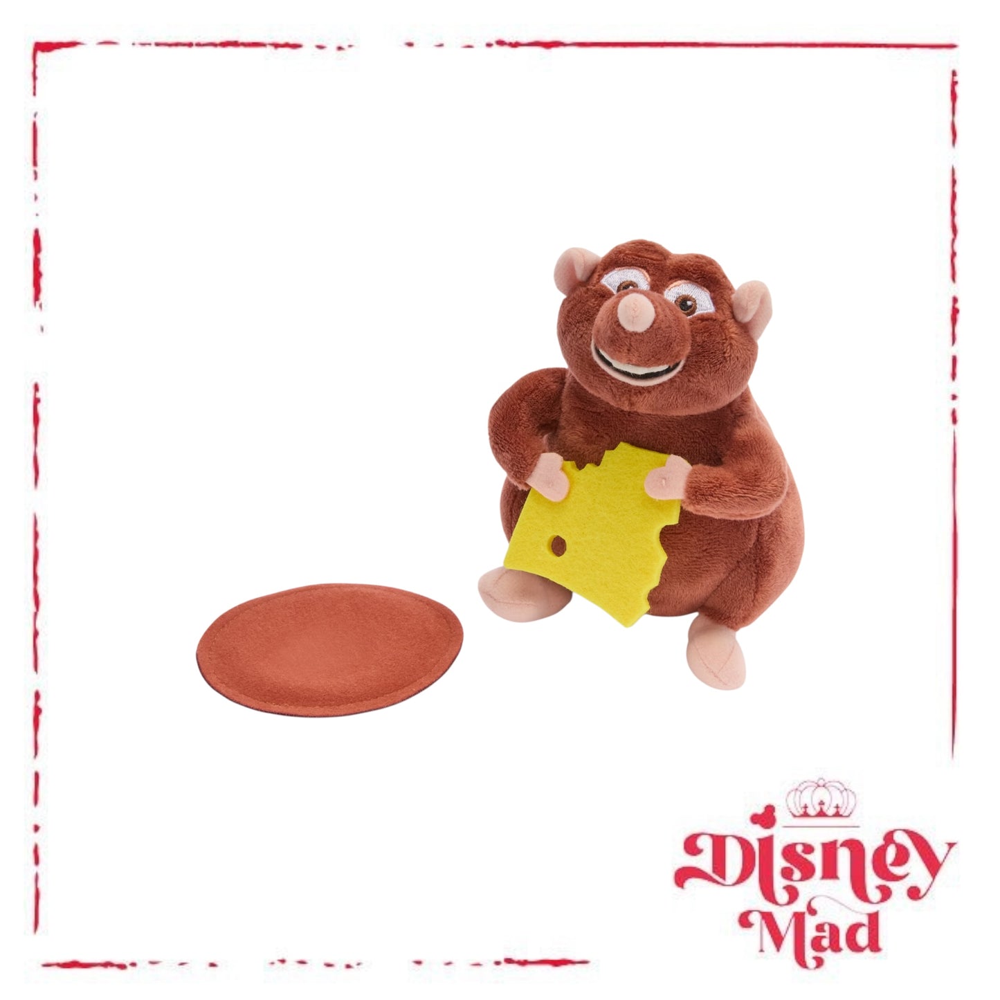 Emile Shoulder Soft Toy, Ratatouille - Disney Parks