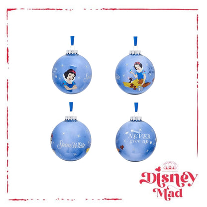 Disney Set Of 7 Baubles With Gift Box - Princess