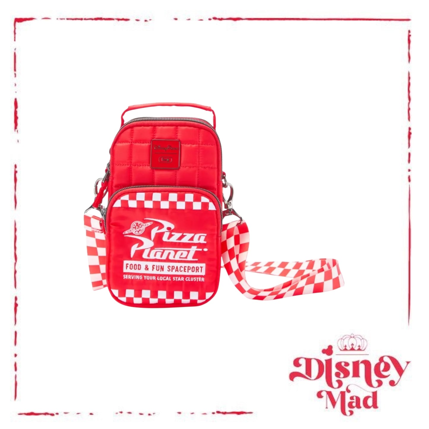 Pizza Planet Crossbody Bag by Lug – Toy Story - Disney Parks