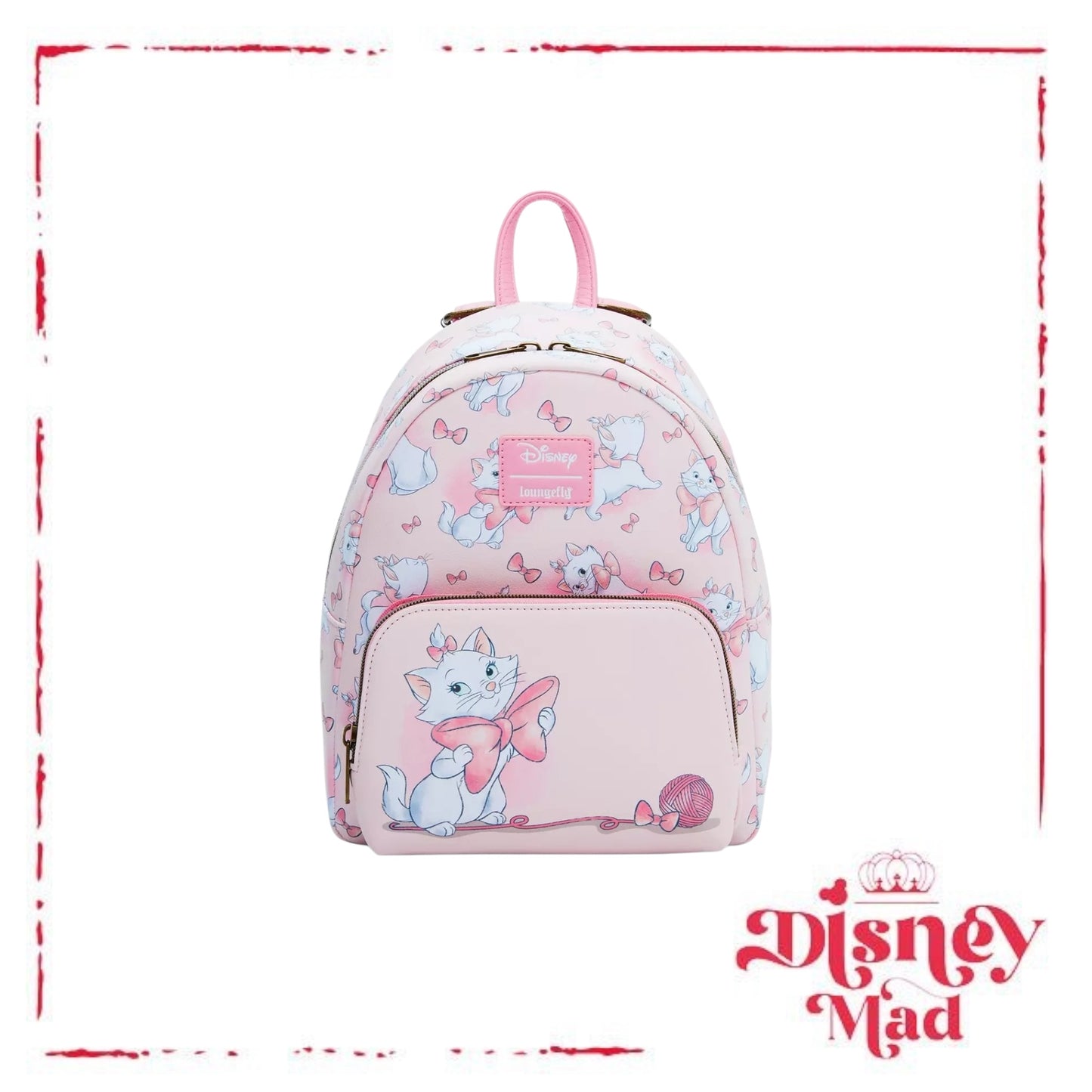 Loungefly Disney The Aristocats Marie Bows Mini Backpack