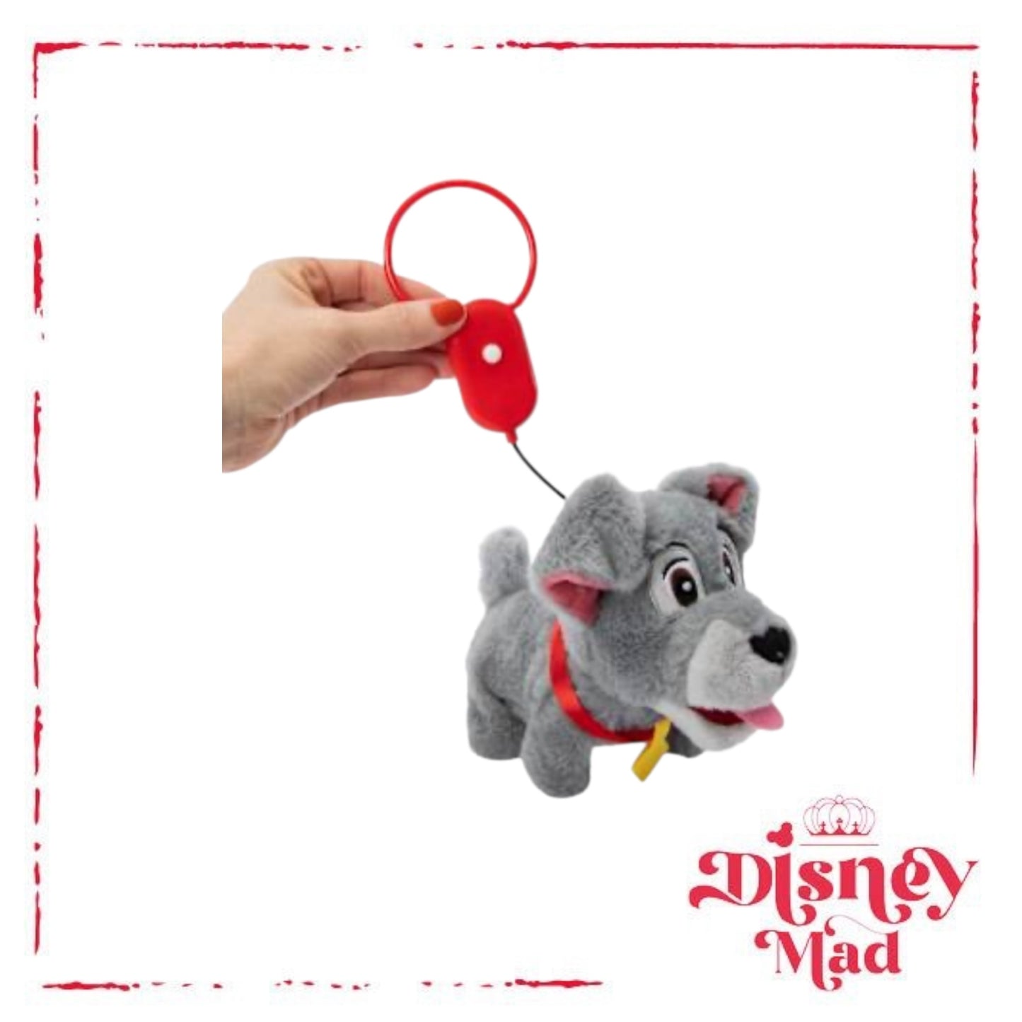 Disney Wire Leash Controlled Tramp Plush Toy