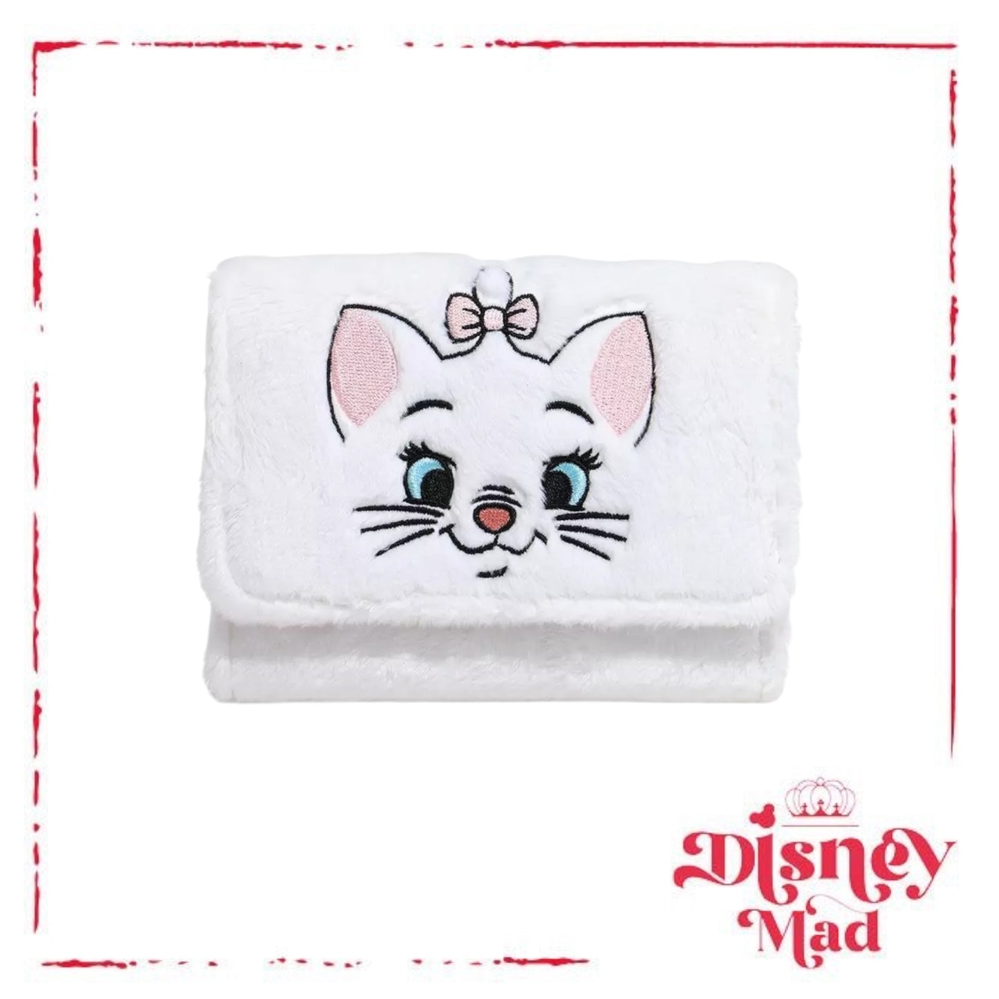 Loungefly Disney The Aristocats Marie Fuzzy Mini Flap Wallet