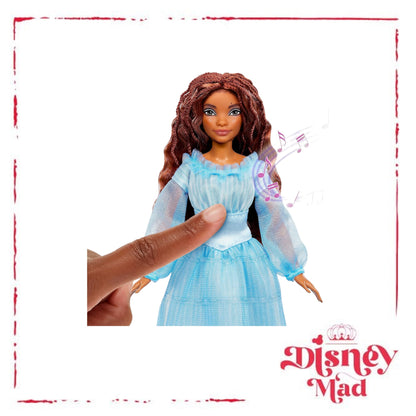 Mattel The Little Mermaid Sing & Discover Ariel Doll with Signature Dress