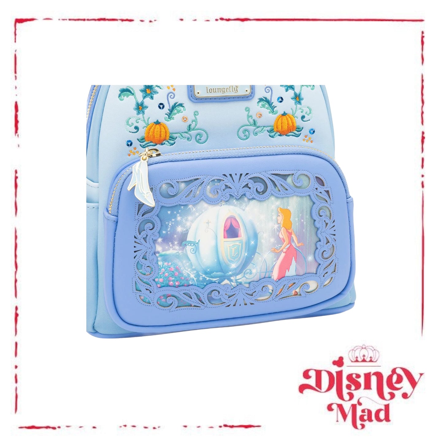 Loungefly Disney Princess Dreams Series Cinderella Mini Backpack