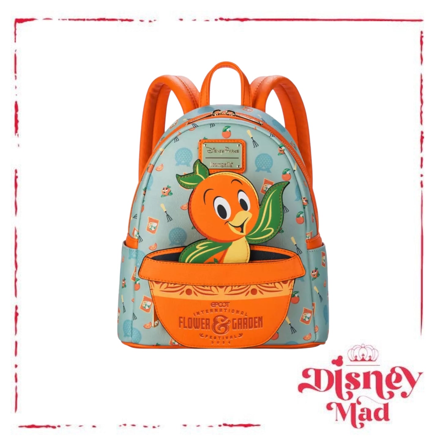 Orange Bird Loungefly Mini Backpack – EPCOT International Flower & Garden Festival 2024