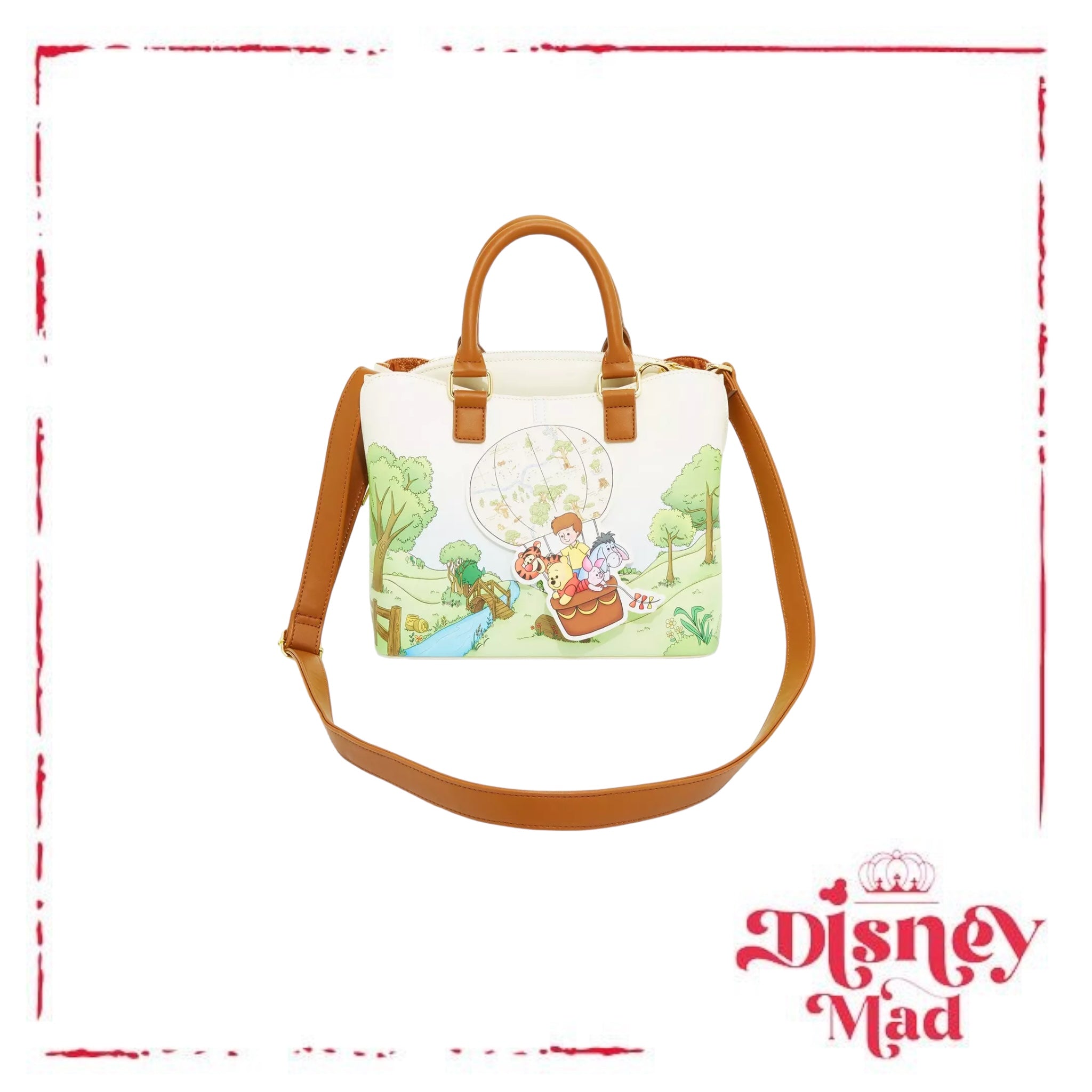 Loungefly Disney Winnie the Pooh Hot Air Balloon Handbag Disney Mad Shop