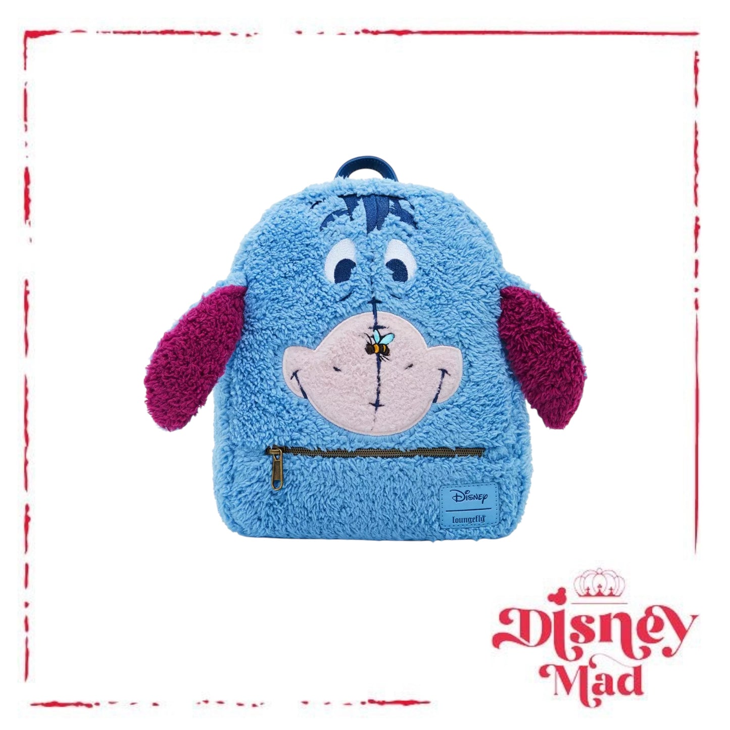 Loungefly Disney Winnie The Pooh Eeyore Bee Figural Mini Backpack