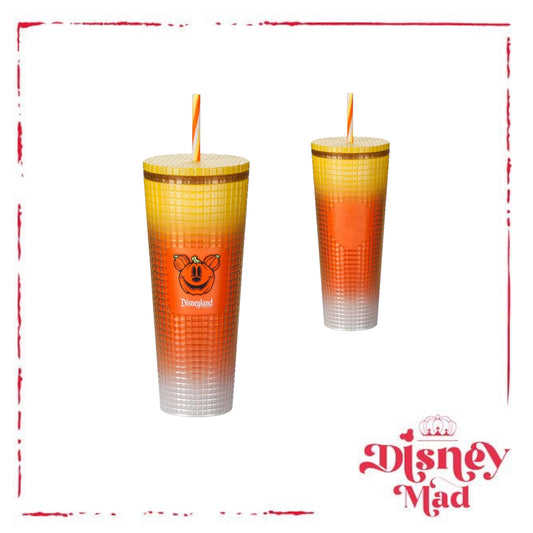 Mickey Mouse Halloween Candy Corn Starbucks® Tumbler with Straw – Disneyland - Disney Parks