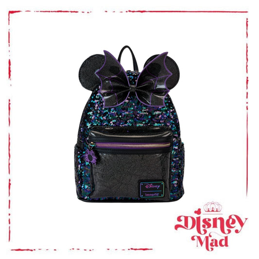 Minnie Mouse Exclusive Spiderweb Sequin Mini Backpack