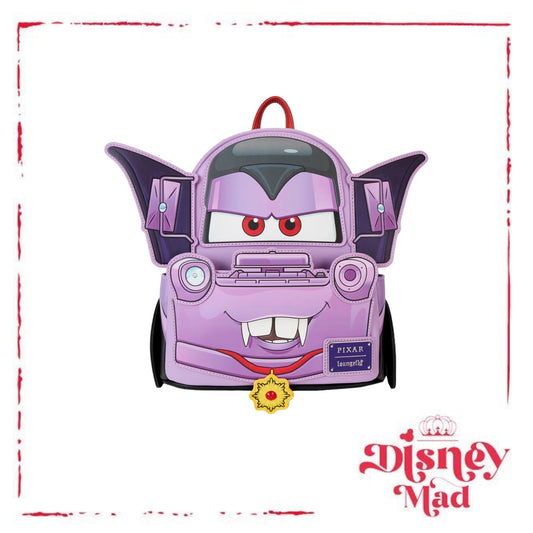 Vampire Mater Cars Pixar Loungefly Mini Backpack