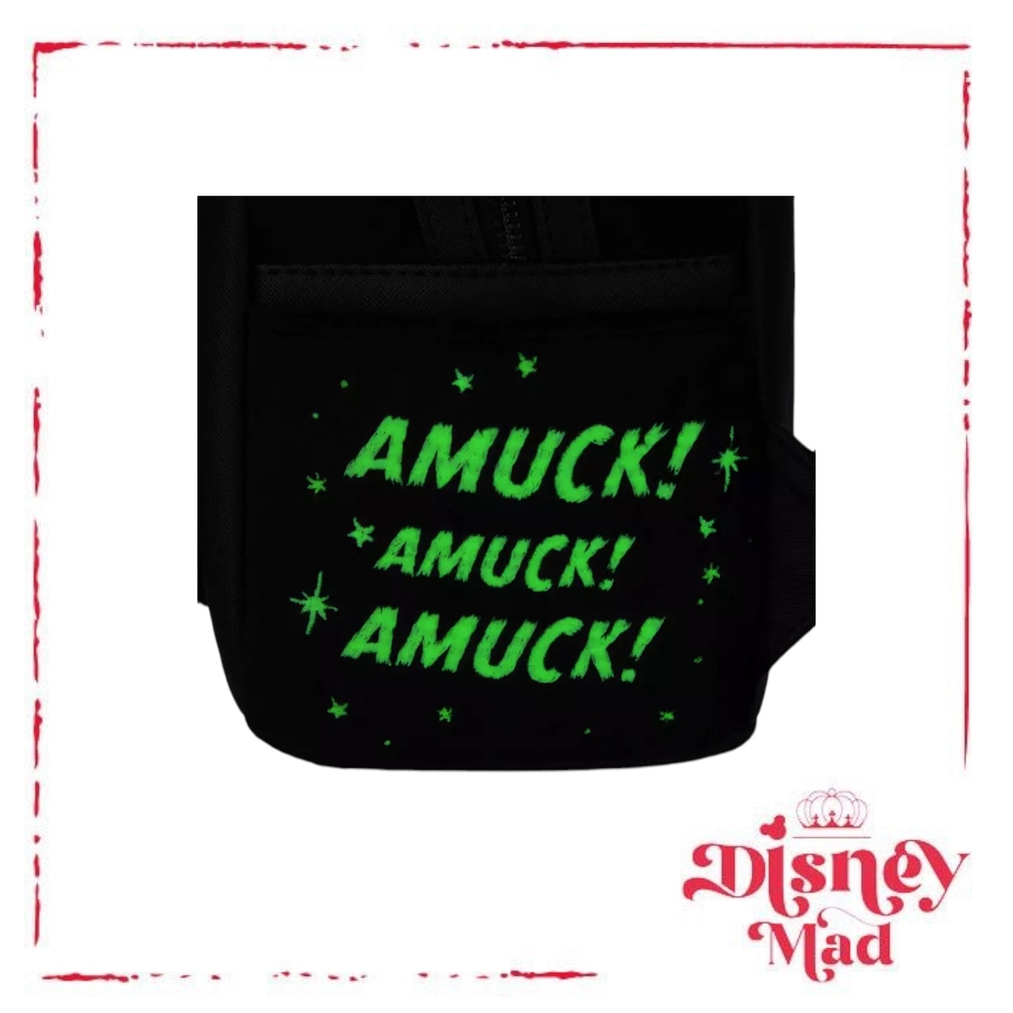 Hocus Pocus Glow-in-the-Dark Loungefly Mini Backpack