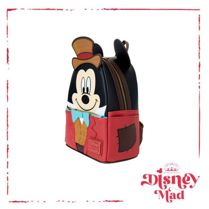 Mickey Mouse Christmas Carol Bob Cratchit Cosplay Mini Backpack