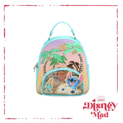 Our Universe Lilo & Stitch Scrump & Stitch Beach Sand Mini Backpack - BoxLunch Exclusive