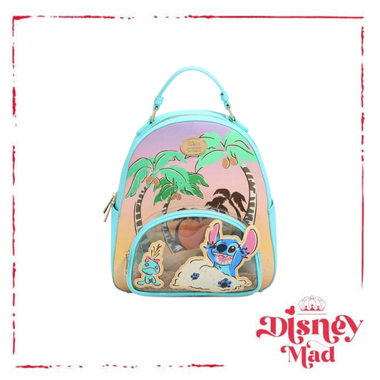 Our Universe Lilo & Stitch Scrump & Stitch Beach Sand Mini Backpack - BoxLunch Exclusive
