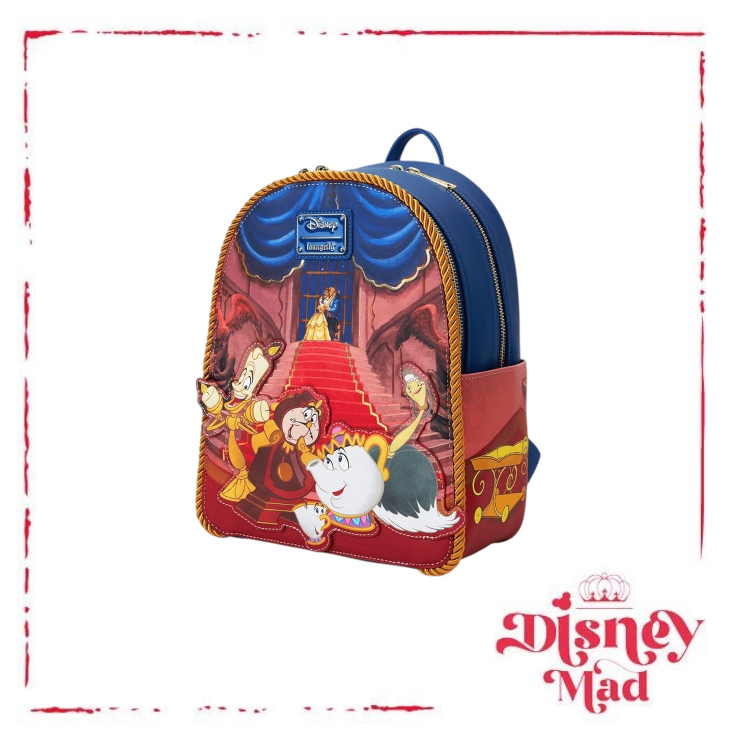 WonderCon Limited Edition Beauty and the Beast Ballroom Scene Mini Backpack