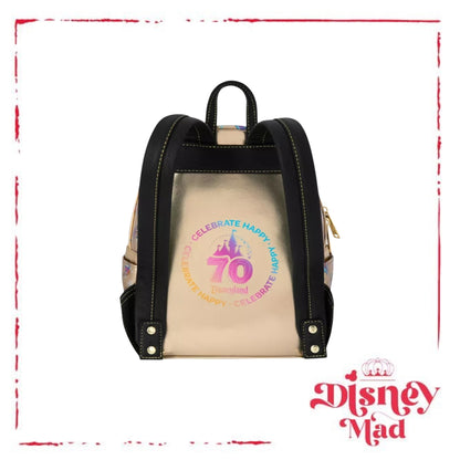 Mickey Mouse and Friends Loungefly Mini Backpack – Disneyland 70th Anniversary - Disney Parks