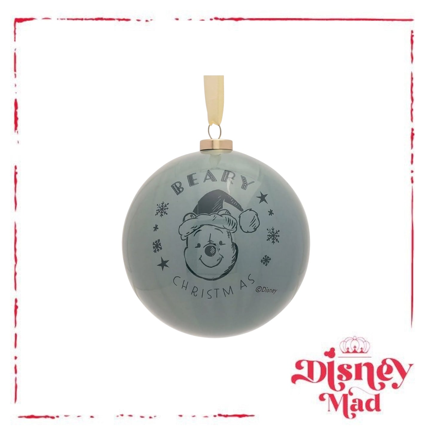 Disney Winnie the Pooh Set of 12 Baubles