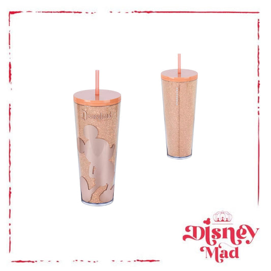 Mickey Mouse Starbucks® Tumbler with Straw – Disneyland – Peach Punch