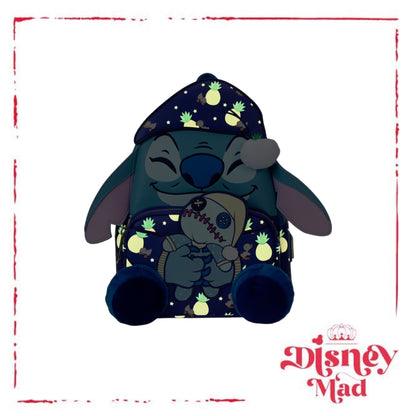 SDCC Limited Edition Bedtime Stitch Glow Mini Backpack