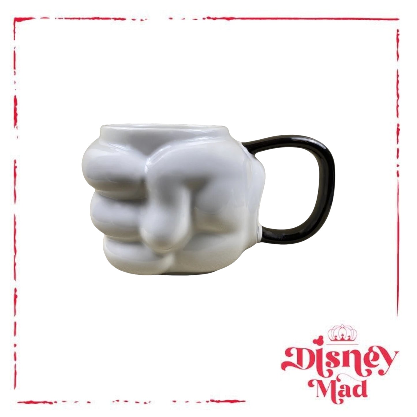 Mickey Mouse Glove Hand Mug Disney Parks