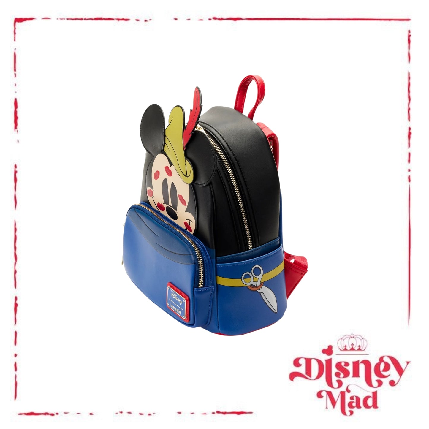 Loungefly Disney Brave Little Tailor Mickey Cosplay Mini Backpack