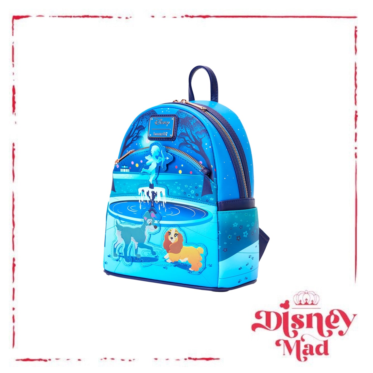 Loungefly Lady and the Tramp Mini Backpack