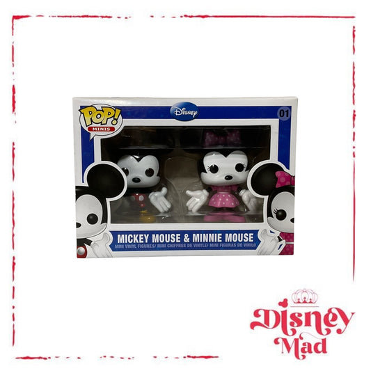 Mickey Mouse And Minnie Mouse Funko Pop Minis