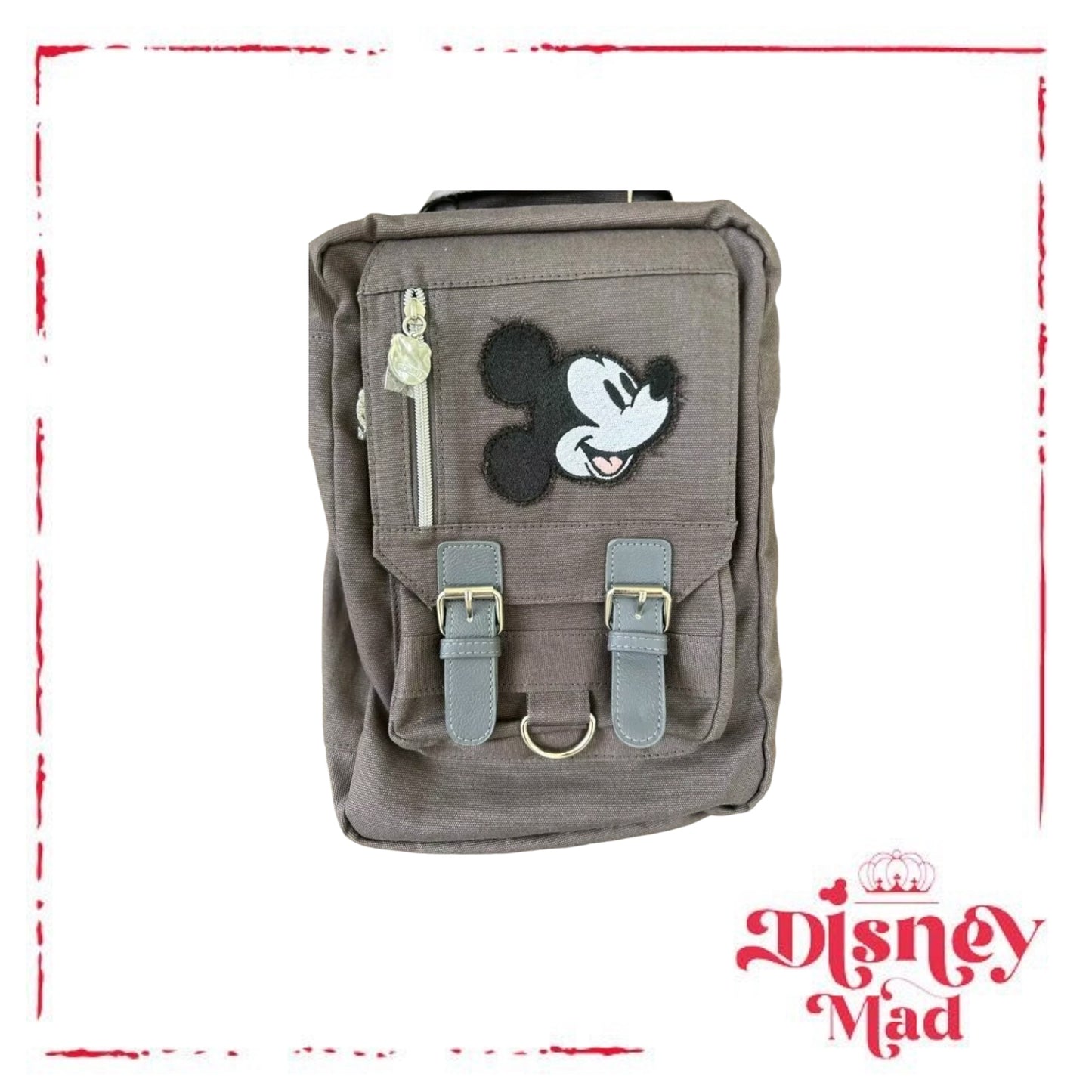 Disney Parks Mickey Mouse Pin Trading Crossbody Sling Bag