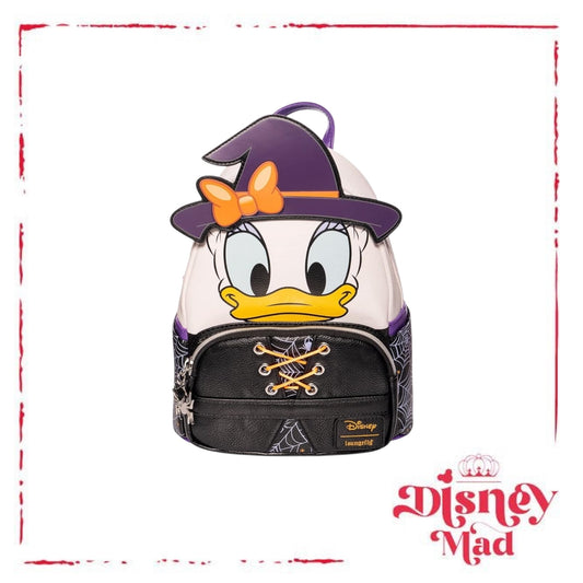 Loungefly Disney Daisy Duck Halloween Witch Mini Backpack