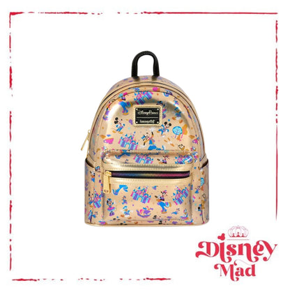 Mickey Mouse and Friends Loungefly Mini Backpack – Disneyland 70th Anniversary - Disney Parks