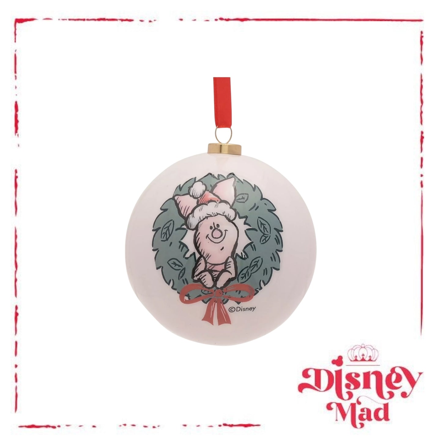 Disney Winnie the Pooh Set of 12 Baubles