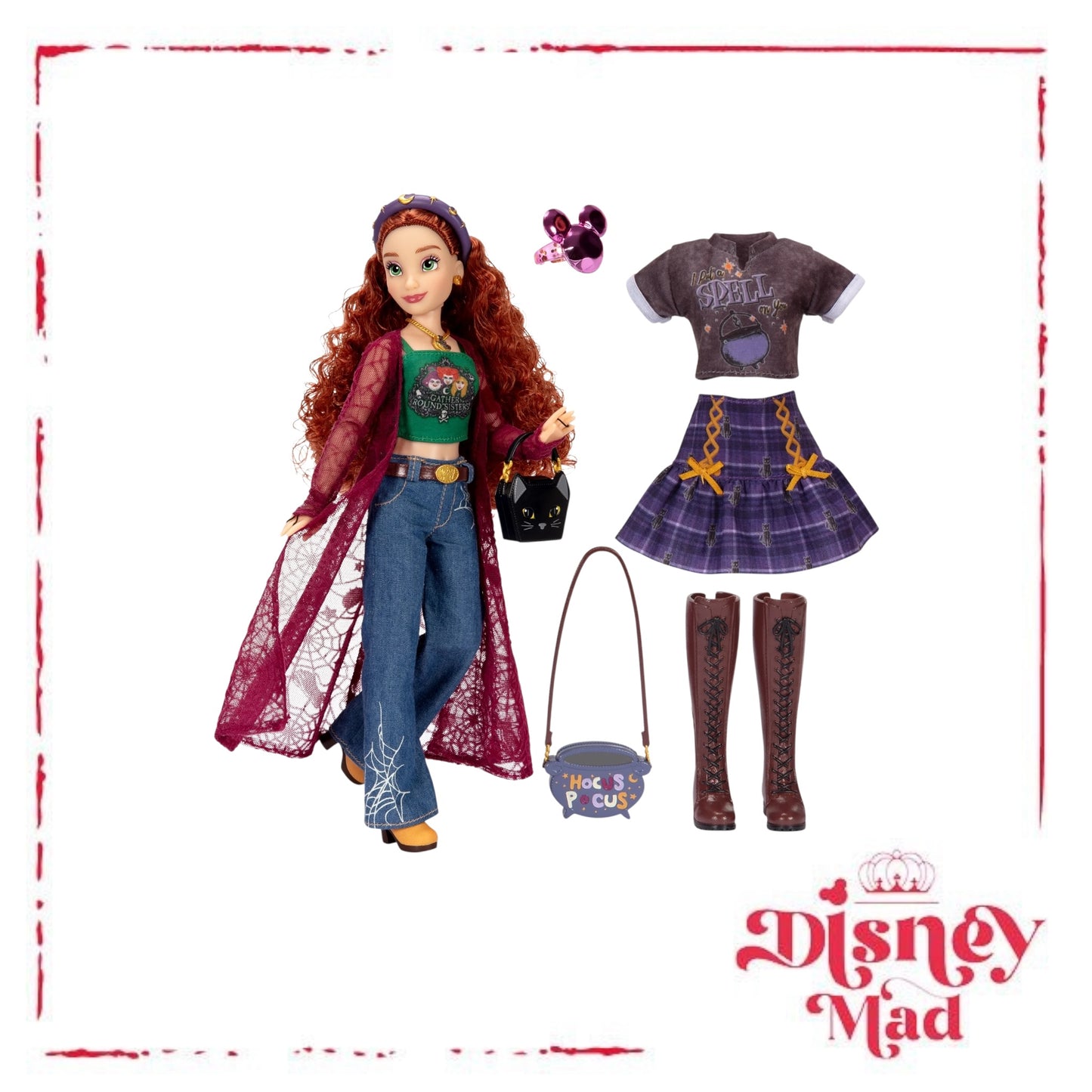 Disney Ily I Love Hocus Pocus Deluxe Fashion Doll