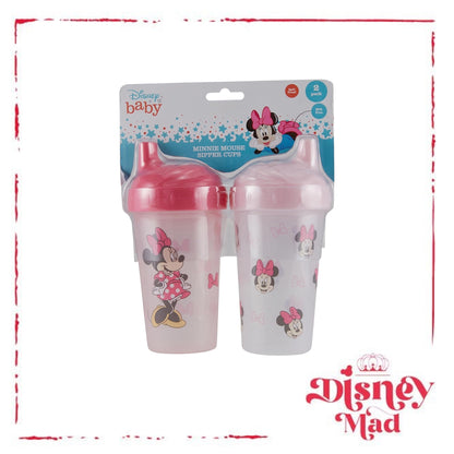 Disney 10 Ounce Minnie Mouse Sippy Cup Pack of Two